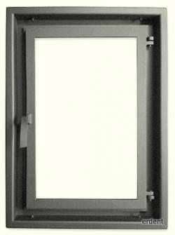 Porte de foyer MINIMAL-II/4060-ASK noir pour la description en d�tail, cliquez ici!