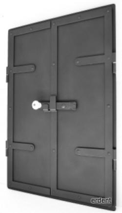 Porte de fumoir BGSZ-2 noir pour la description en d�tail, cliquez ici!