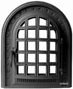 Porte de po�le NAP-2 noir pour la description en d�tail, cliquez ici!