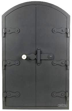 Porte de fumoir KL50-80I noir pour la description en d�tail, cliquez ici!