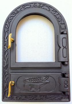 Porte de po�le BG16 noir pour la description en d�tail, cliquez ici!