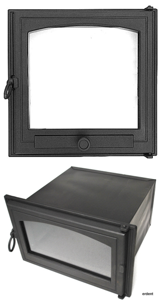 KIT porte de foyer FIN-5050/FIN-5032 noir pour la description en d�tail, cliquez ici!