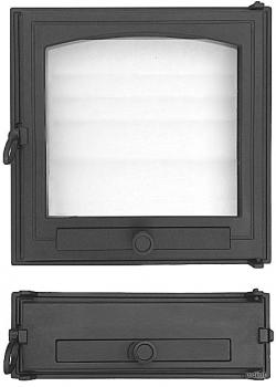 Porte de foyer FIN-5050/FIN-5017 cendrier noir pour la description en d�tail, cliquez ici!