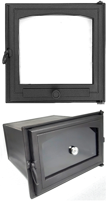 KIT porte de foyer FIN-5050/FIN-5032T noir pour la description en d�tail, cliquez ici!