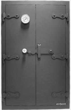 Porte de fumoir KLSZ50-80T noir pour la description en d�tail, cliquez ici!