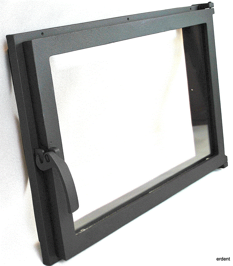 Porte de foyer MINIMAL-II/6040-FS noir pour la description en d�tail, cliquez ici!